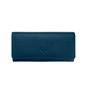 Zoozie Bags Angel Cartera de Mujer Piel Auténtica Azul Petróleo Elegante y Duradera 20cm